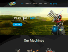 Tablet Screenshot of crazyquail.com